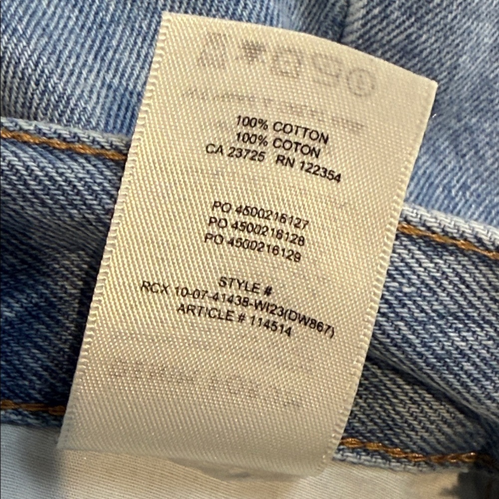 Denim Forum The 90's Halle Skirt Size 25 - Picture 8 of 8